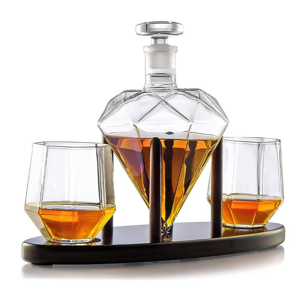 Whiskey Karaf Set Deluxe - Diamant