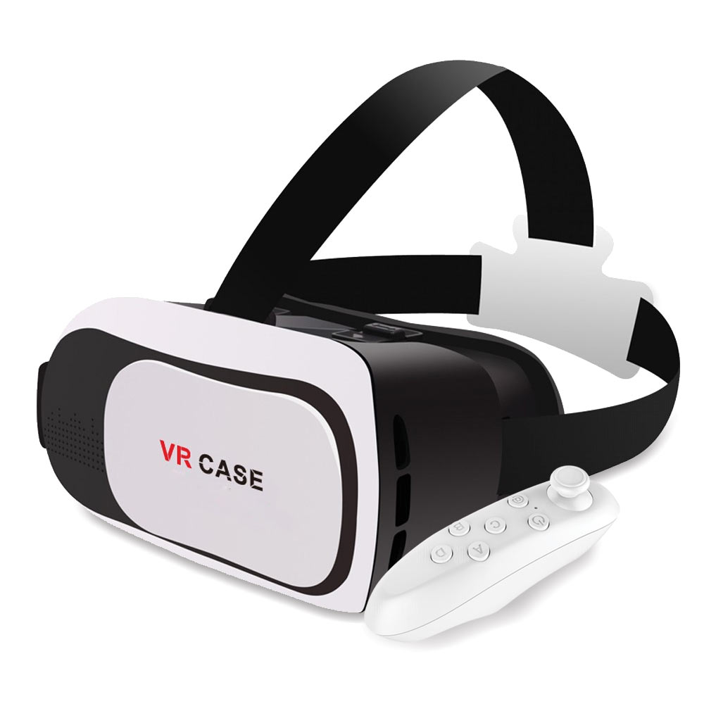 virtual reality box headset met bluetooth afstandbediening 